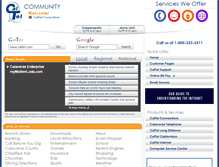 Tablet Screenshot of caltel.com