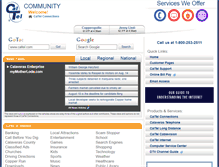Tablet Screenshot of old.caltel.com